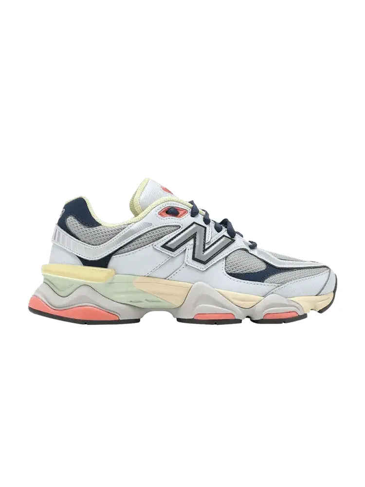 Кроссовки New Balance 9060 'Easter Pack - Light Grey Deep Ocean' — изображение 1 из 6, светлый серый/глубокий