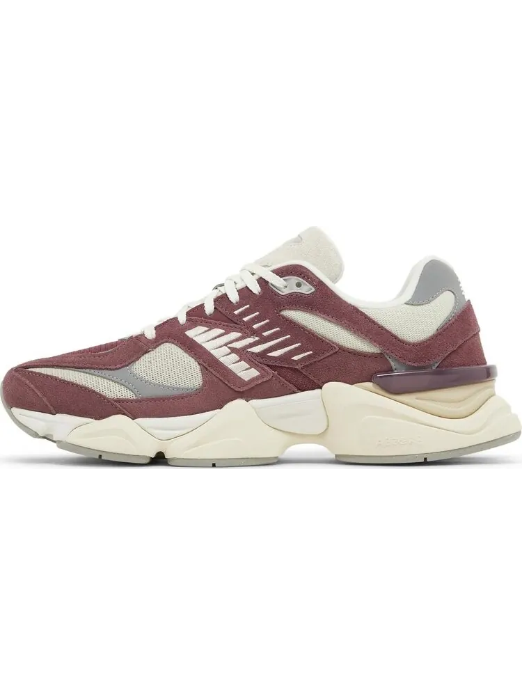 Кроссовки 9060 'Washed Burgundy' — изображение 3 из 4, красный