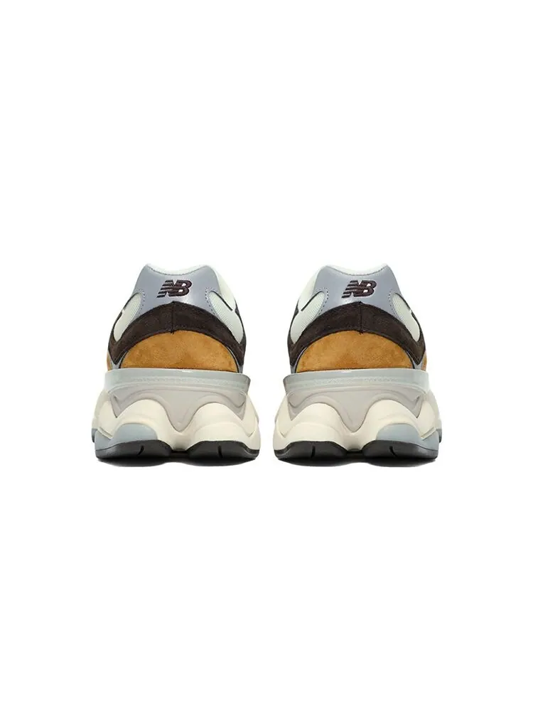 Кроссовки New Balance 9060: Стиль и Комфорт в Коричнево-Белой Гамме — изображение 5 из 6