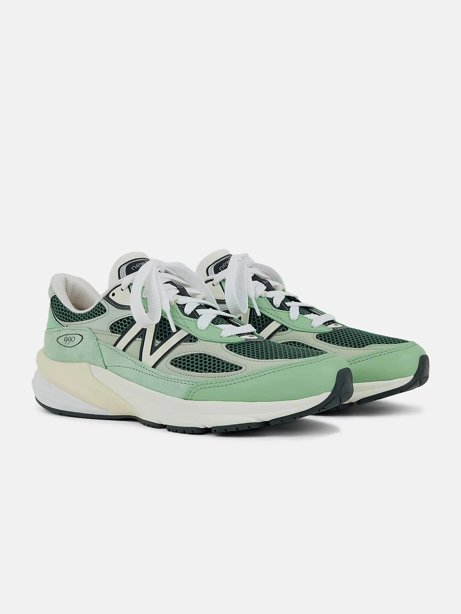 Кроссовки унисекс New Balance Made in USA 990v6 — изображение 2 из 8, зеленый