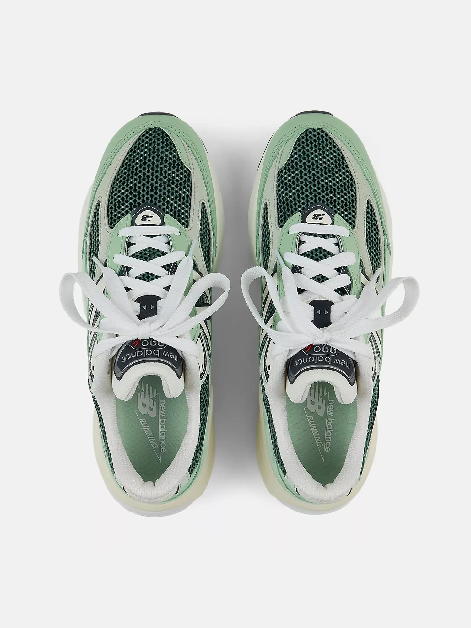 Кроссовки унисекс New Balance Made in USA 990v6 — изображение 3 из 8, зеленый