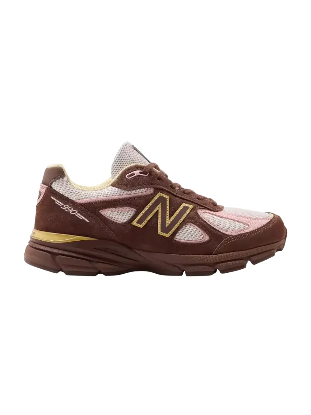 Кроссовки New Balance 990v4 — изображение 1 из 1, розовый