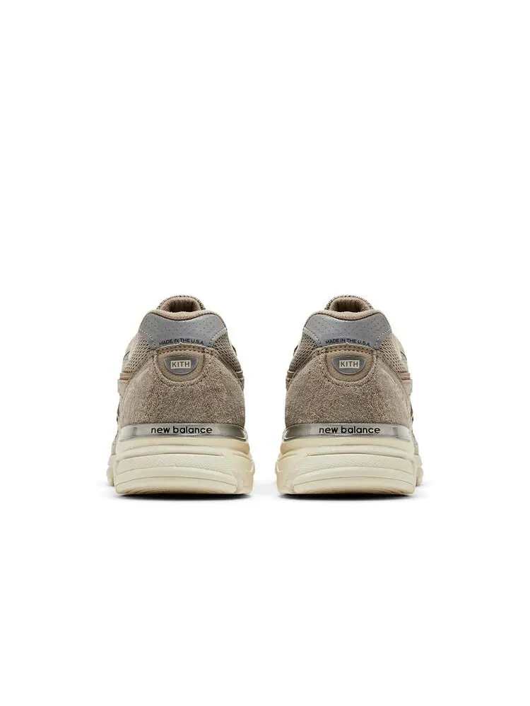 Кроссовки New Balance Kith x 990v4 Made in USA Moonrock — изображение 6 из 6, лунный камень
