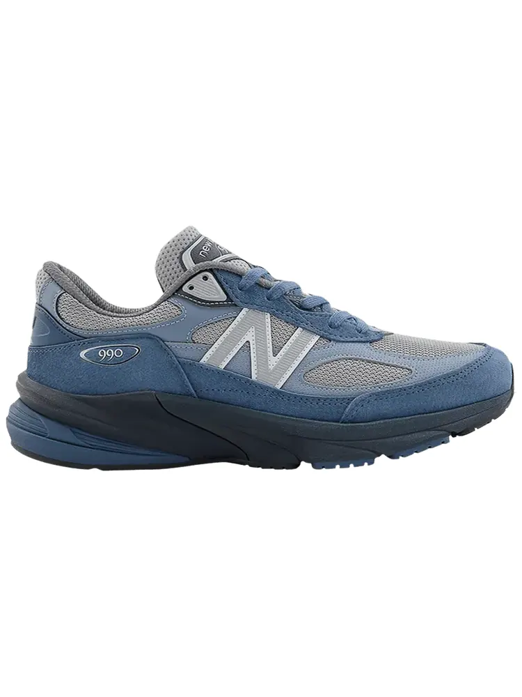 Кроссовки New Balance 990v6 Made in USA Navy — изображение 1 из 2, синий