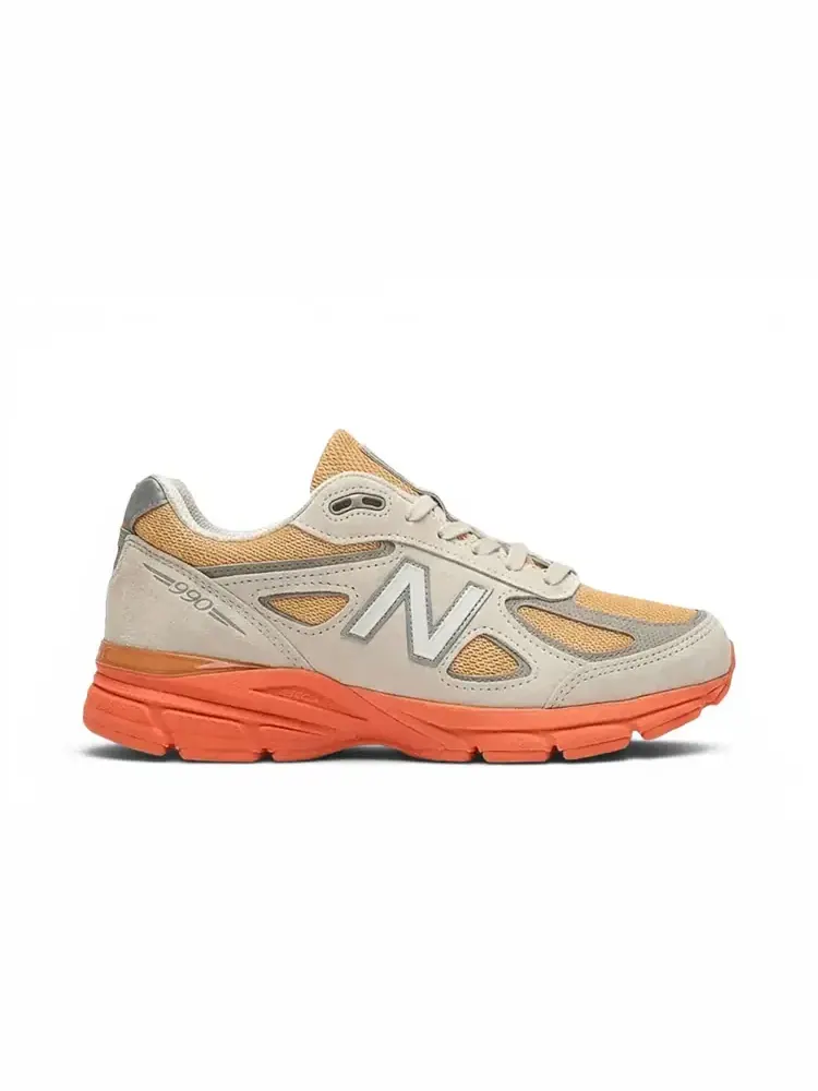Кроссовки New Balance 990v4 Made in USA — изображение 1 из 1, оранжевый