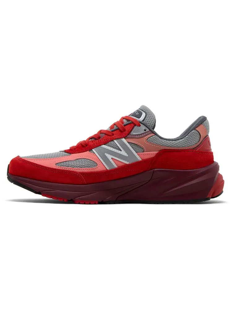 Кроссовки New Balance 990v6 Made in USA 'Community Pack - Red' — изображение 3 из 8, красный