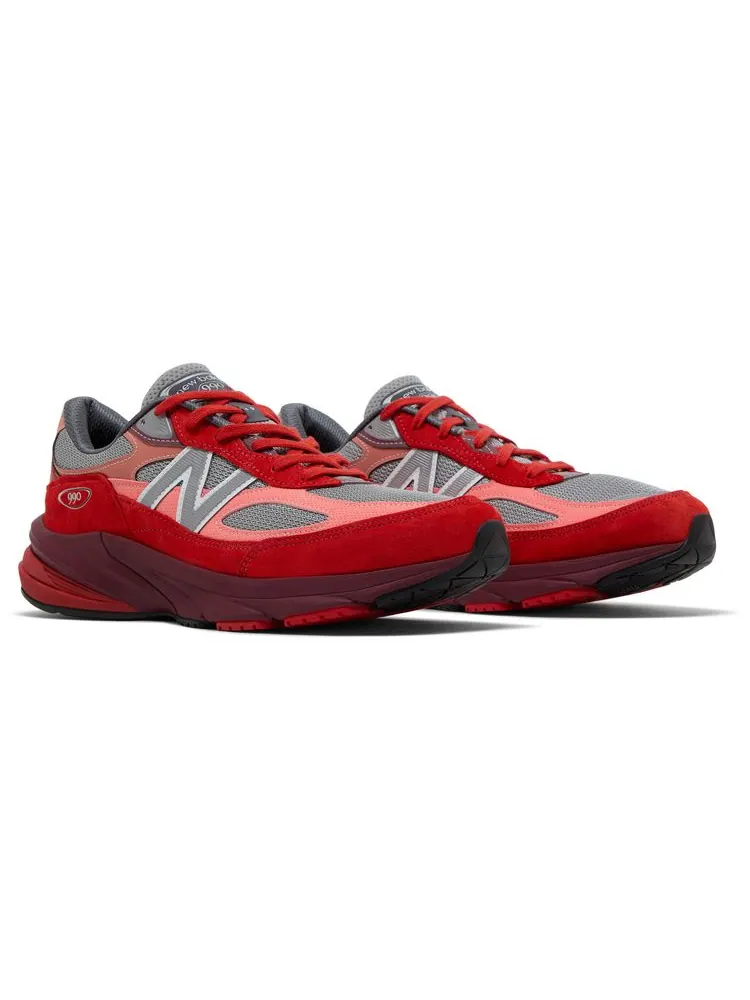 Кроссовки New Balance 990v6 Made in USA 'Community Pack - Red' — изображение 8 из 8, красный