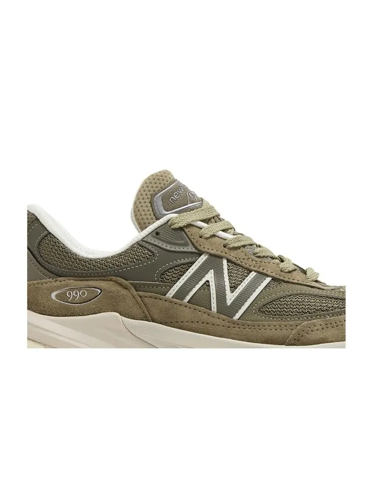 Кроссовки New Balance Teddy Santis x 990v6 Made in USA — изображение 2 из 4, зеленый