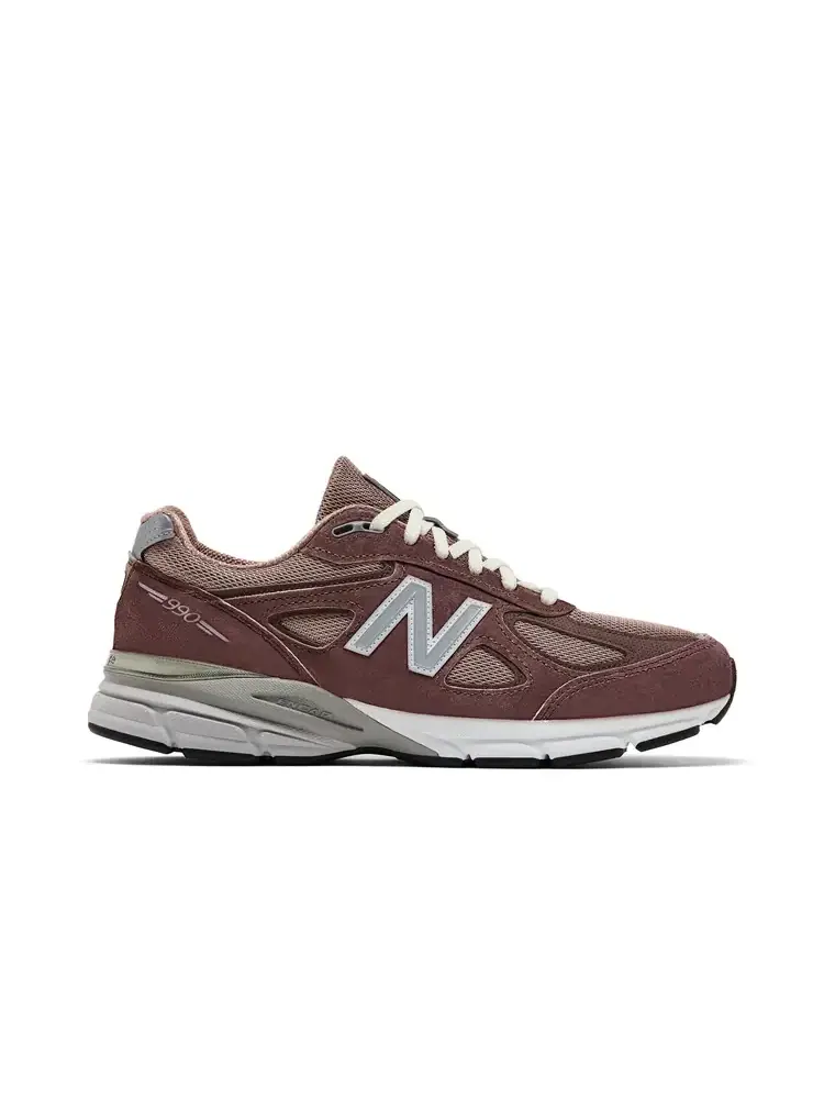 Кроссовки Kith x New Balance 990v4 Made In USA — изображение 1 из 8, розовый