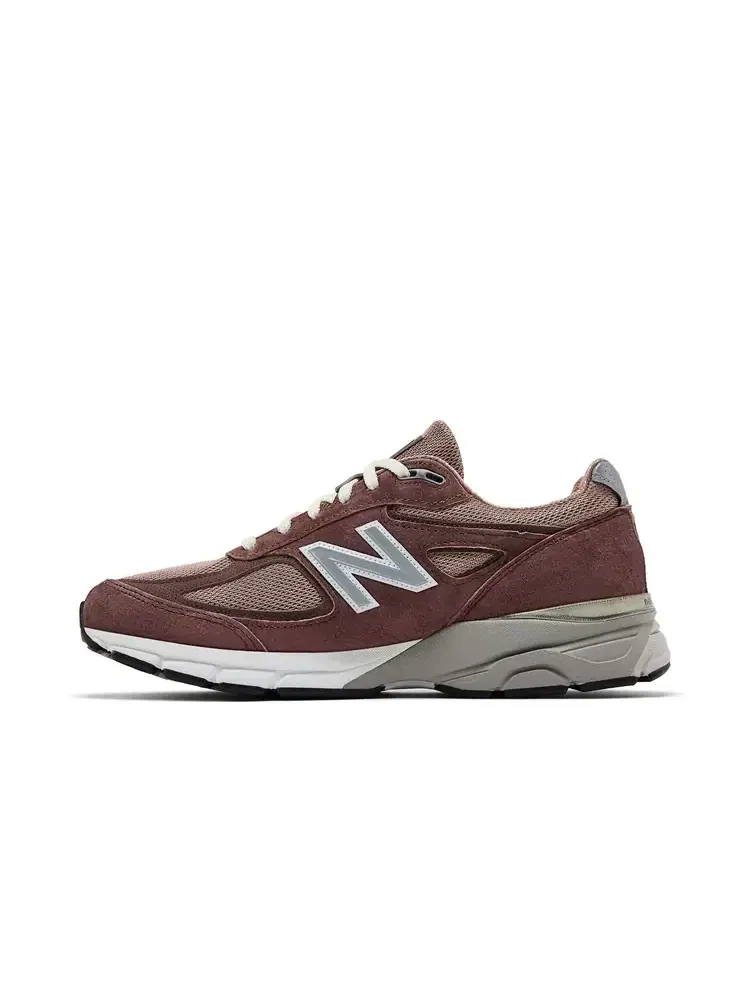 Кроссовки Kith x New Balance 990v4 Made In USA — изображение 3 из 8, розовый