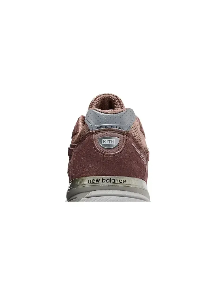 Кроссовки Kith x New Balance 990v4 Made In USA — изображение 7 из 8, розовый