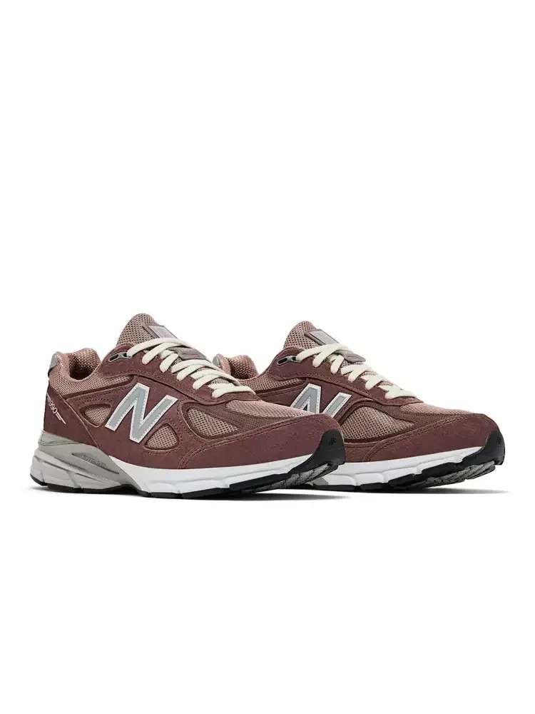 Кроссовки Kith x New Balance 990v4 Made In USA — изображение 8 из 8, розовый
