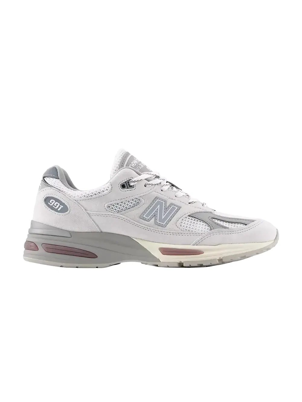 Кроссовки New Balance 991v2 Made In UK — изображение 1 из 1, белый/серый