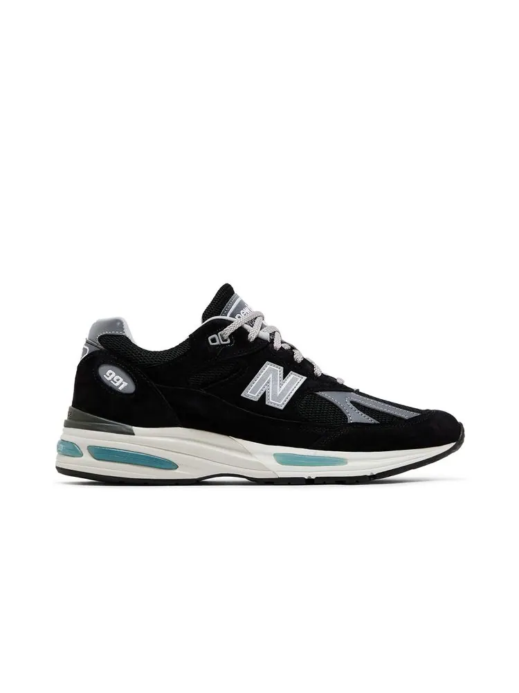 Кроссовки 991v2 Made in England 'Black' — изображение 1 из 8, черный