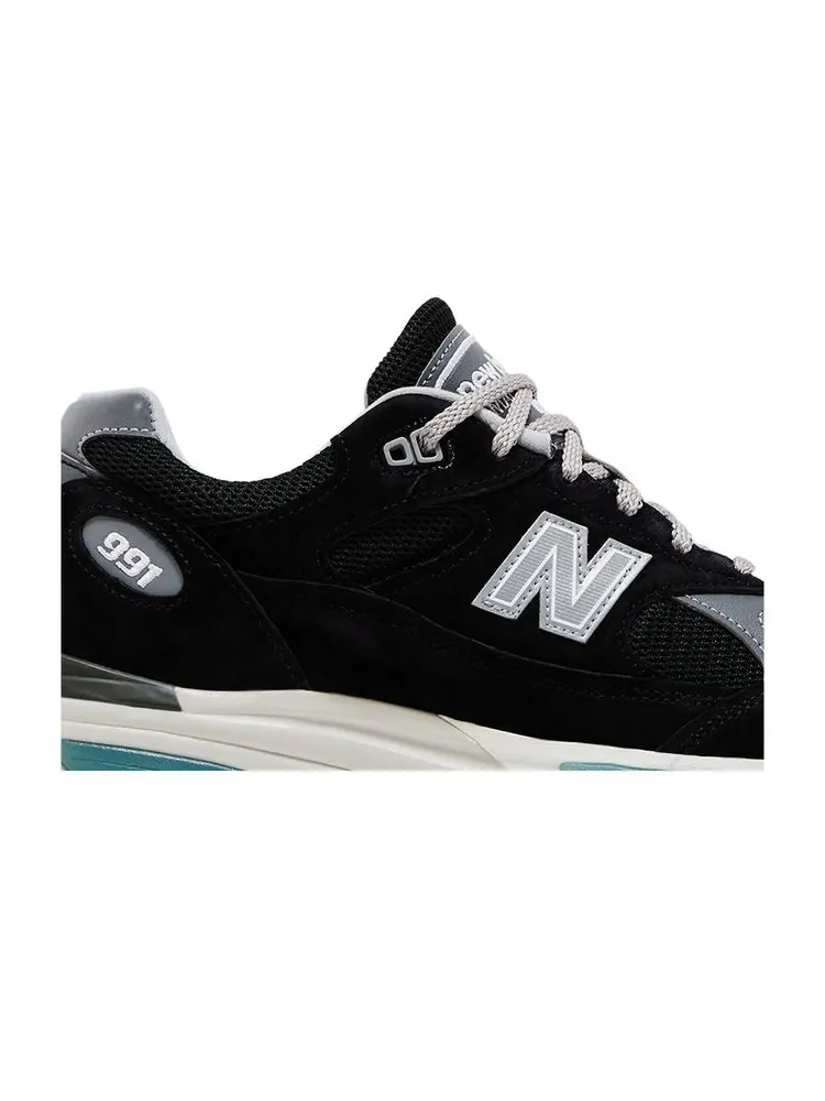 Кроссовки 991v2 Made in England 'Black' — изображение 2 из 8, черный