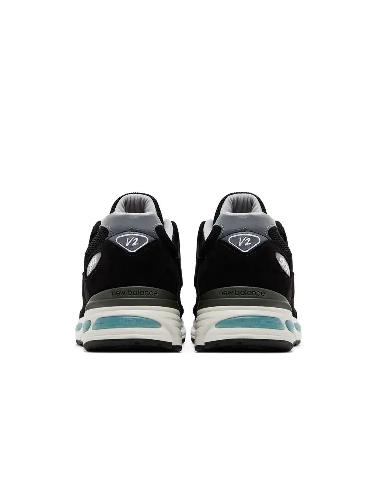 Кроссовки 991v2 Made in England 'Black' — изображение 6 из 8, черный