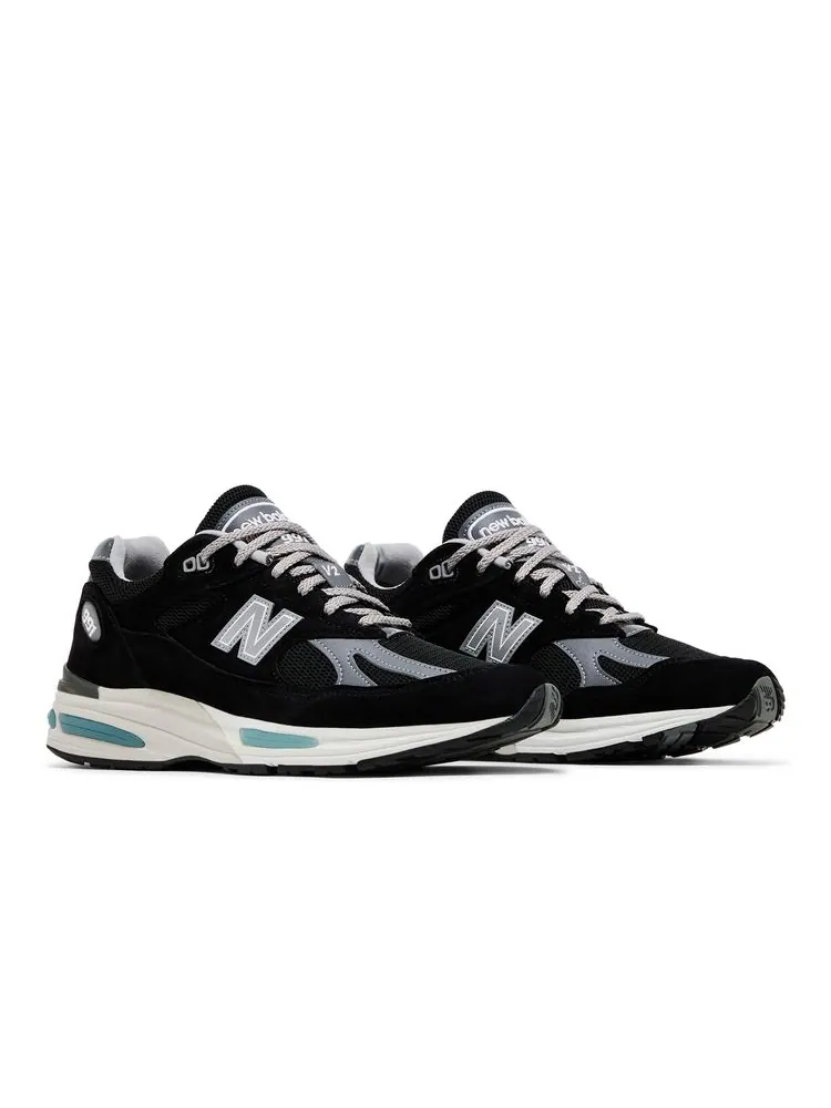 Кроссовки 991v2 Made in England 'Black' — изображение 8 из 8, черный