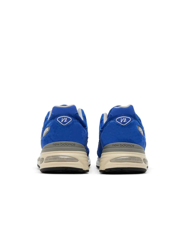 Кроссовки 991v2 Made in England 'Brights Revival Pack - Dazzling Blue' — изображение 6 из 8, синий