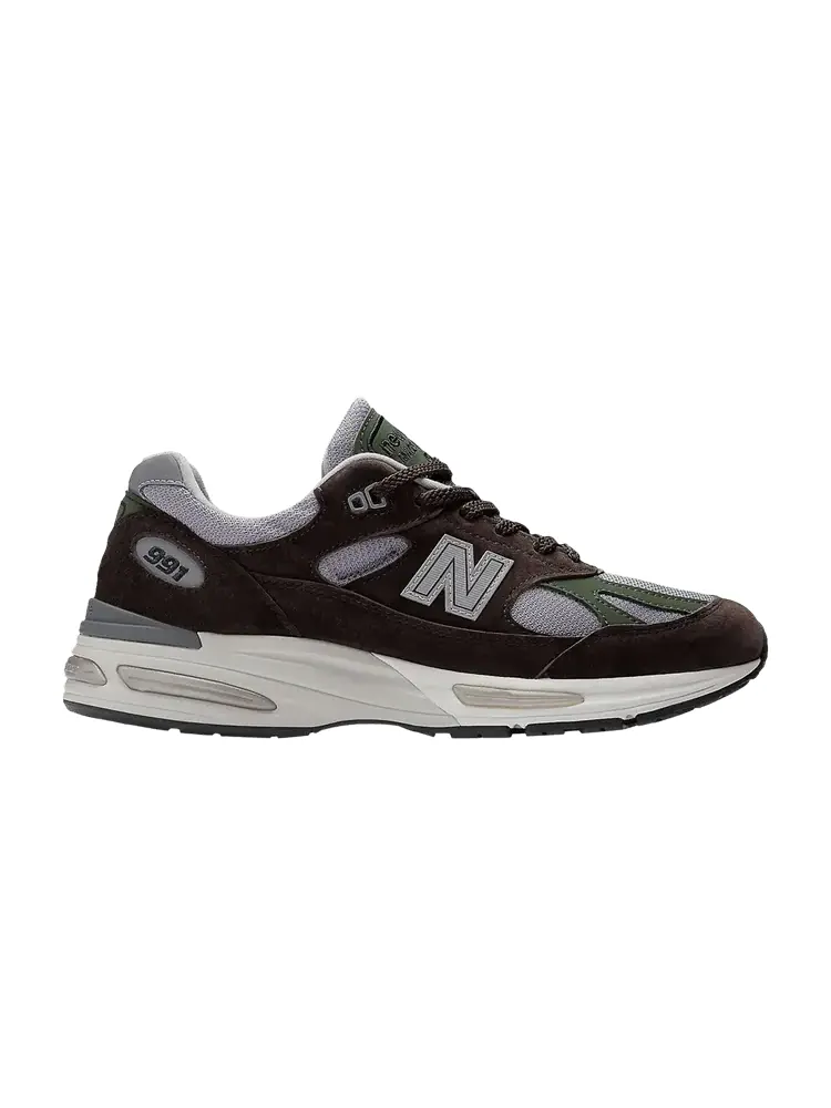 Кроссовки New Balance 991v2 Made in England 'Essentially Offbeat Pack - Licorice' — изображение 1 из 1, серый