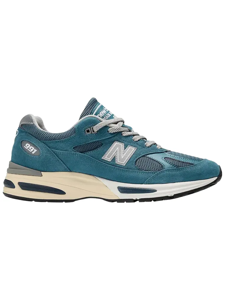 Кроссовки New Balance 991v2 Made In England — изображение 1 из 1, синий