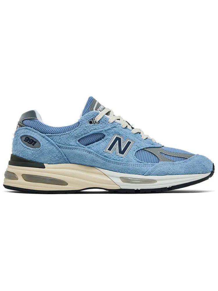 Кроссовки New Balance Teddy Santis x 991v2 Made in England 'Grounded Pastels Pack - Celestial Blue' — изображение 1 из 8
