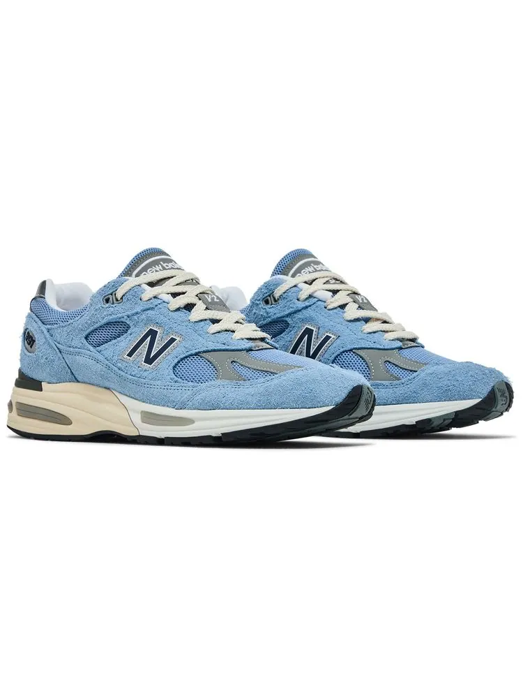 Кроссовки New Balance Teddy Santis x 991v2 Made in England 'Grounded Pastels Pack - Celestial Blue' — изображение 8 из 8