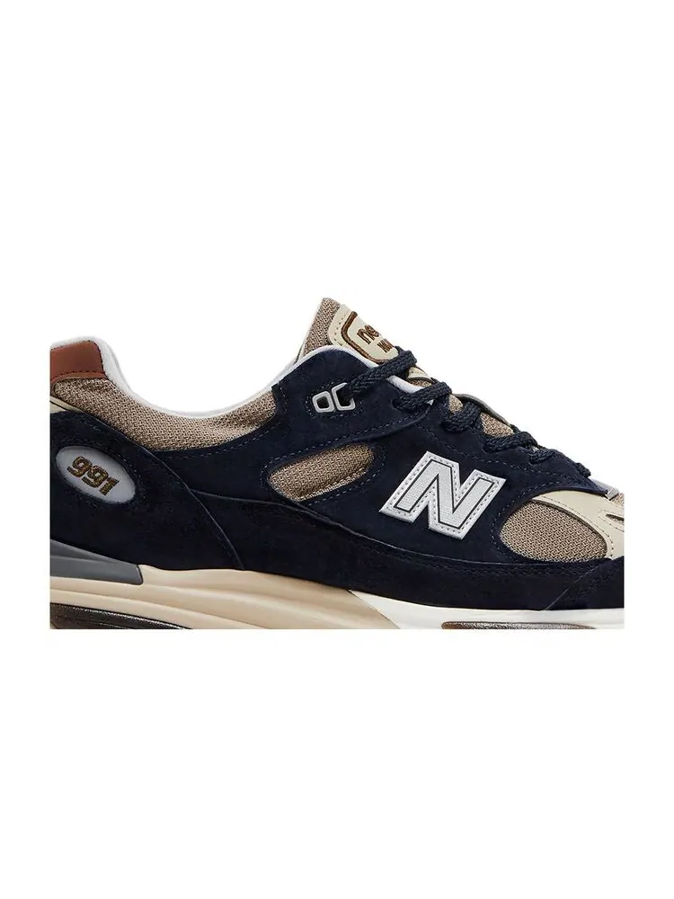 Кроссовки New Balance 991v2 Made in England After Midnight Sepia Tint — изображение 2 из 6, коричневый