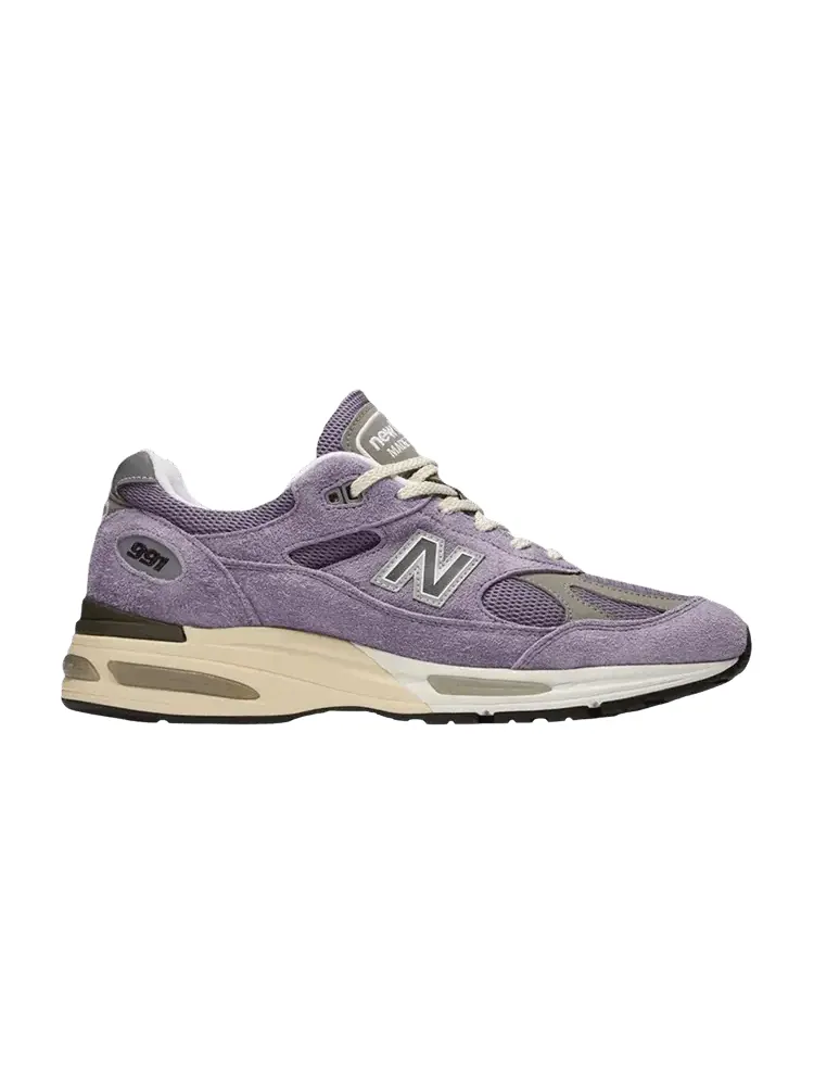 Кроссовки New Balance 991v2 Made in England — изображение 1 из 1, фиолетовый