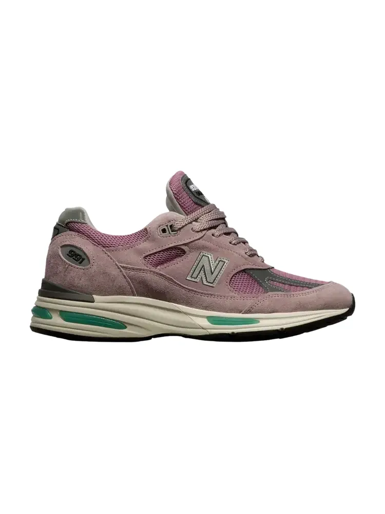 Кроссовки New Balance 991v2 'Smoked Pearl' — изображение 1 из 1, фиолетовый