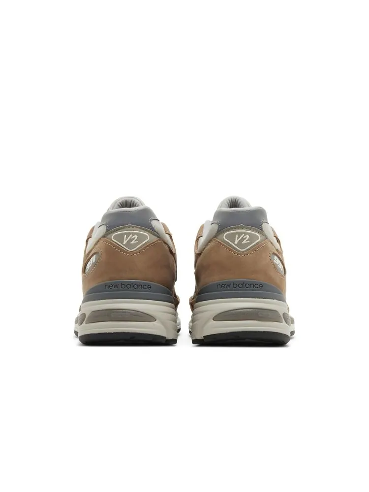 Мокасины 991v2 Made in England 'Coco Mocca' — изображение 6 из 8, коричневый