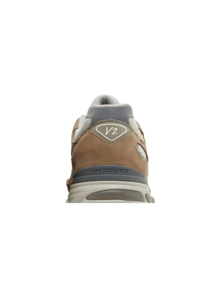 Мокасины 991v2 Made in England 'Coco Mocca' — изображение 7 из 8, коричневый