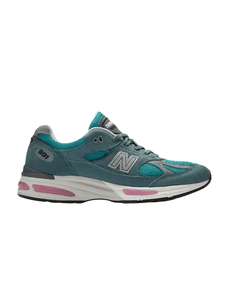 Кроссовки New Balance 991v2 Made In UK — изображение 1 из 1, зелёный