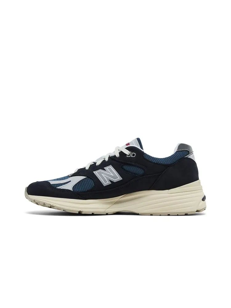 Кроссовки 991v2 Made in England 'Vintage Sport Pack - Navy' — изображение 3 из 8, винтажный-темно-синий