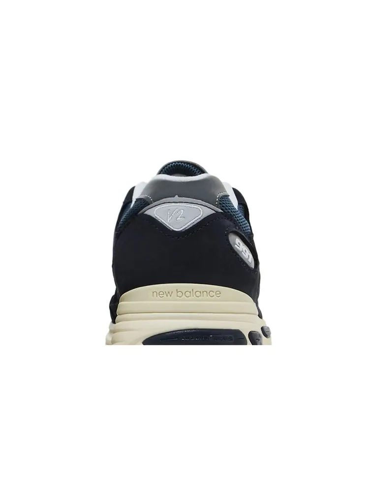 Кроссовки 991v2 Made in England 'Vintage Sport Pack - Navy' — изображение 7 из 8, винтажный-темно-синий
