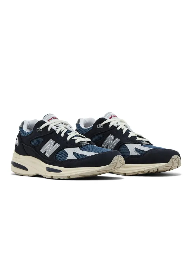 Кроссовки 991v2 Made in England 'Vintage Sport Pack - Navy' — изображение 8 из 8, винтажный-темно-синий