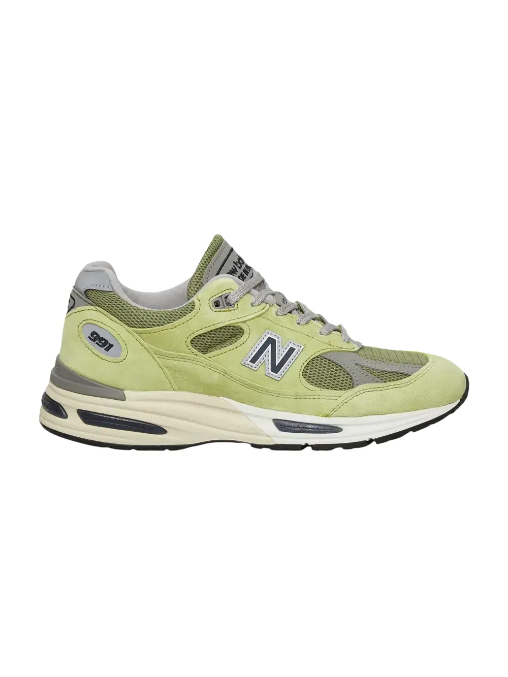 Кроссовки New Balance 991v2 Made In In UK — изображение 1 из 1, зеленый