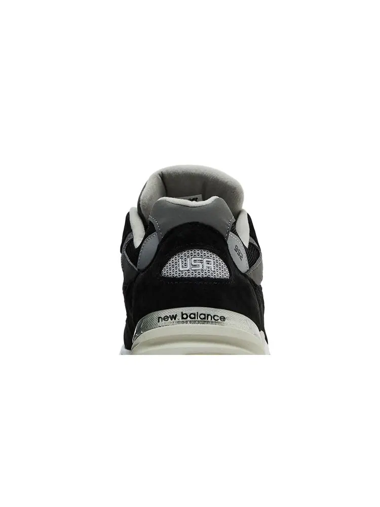 Кроссовки New Balance 992 Made in USA 'Black' — изображение 7 из 9, черный