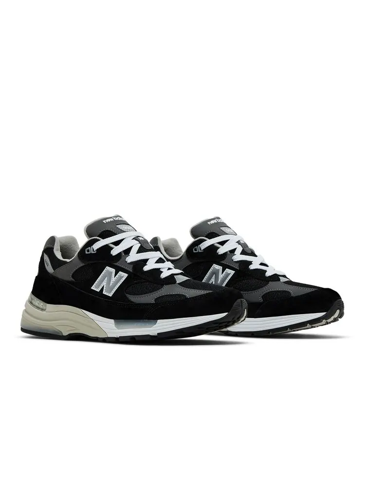 Кроссовки New Balance 992 Made in USA 'Black' — изображение 8 из 9, черный