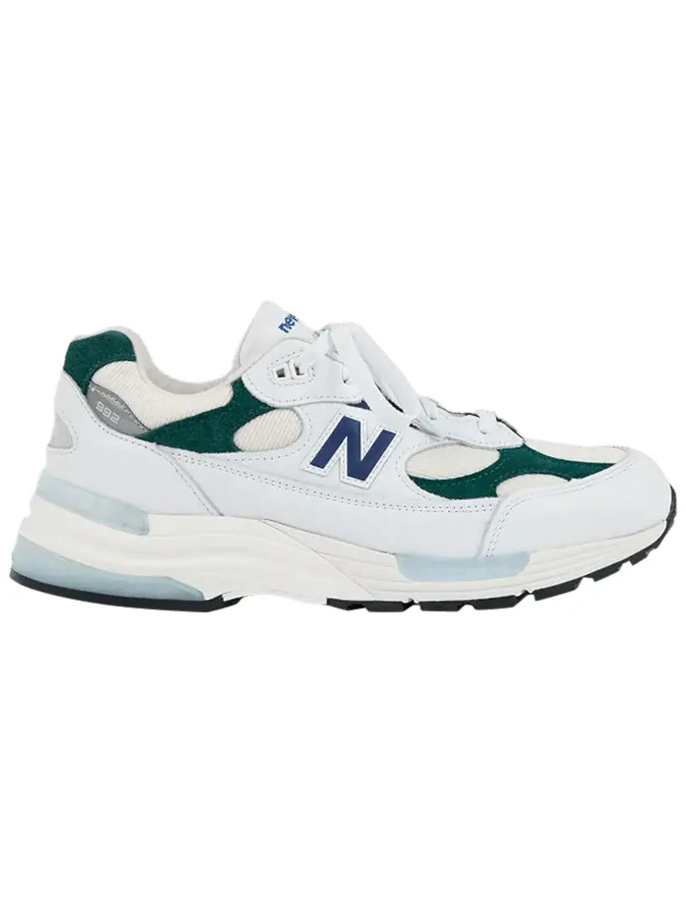 Кроссовки New Balance Teddy Santis x 992 Made in USA 'Marsh Green' — изображение 1 из 1, белый
