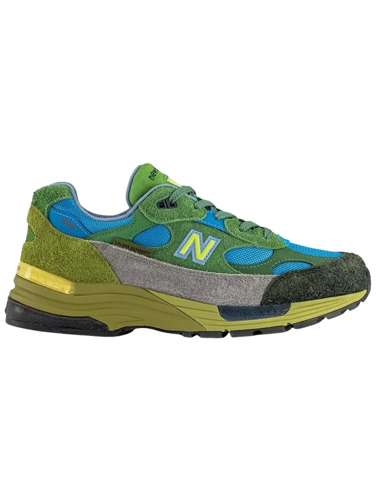 Кроссовки Salehe Bembury x New Balance 992 Made in USA — изображение 1 из 1, зеленый