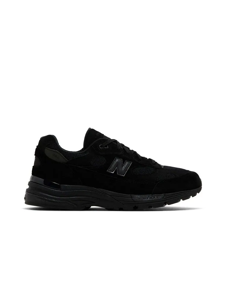 Кроссовки 992 Made in USA 'Triple Black' 2025 — изображение 1 из 9, черный