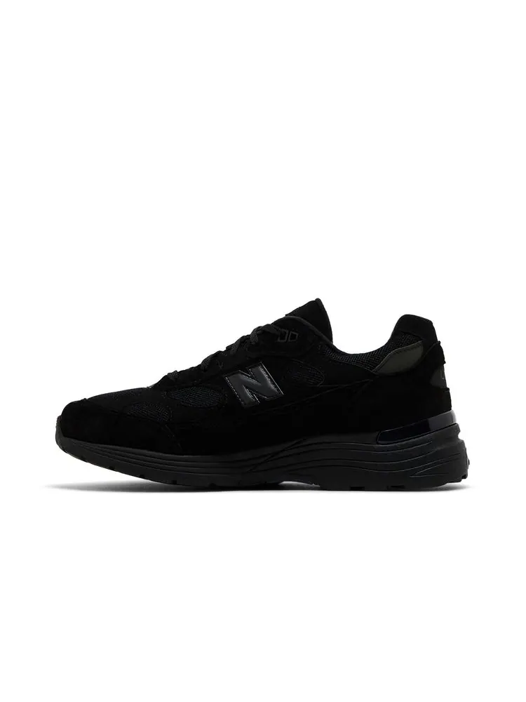 Кроссовки 992 Made in USA 'Triple Black' 2025 — изображение 3 из 9, черный