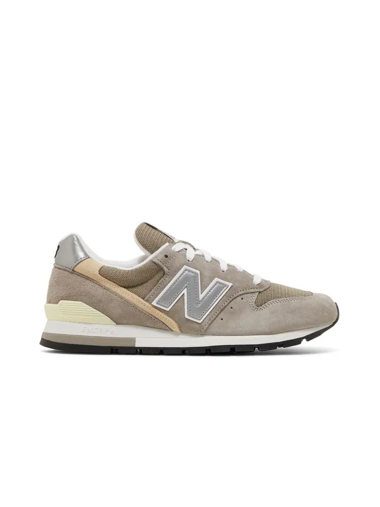 Кроссовки New Balance 996 Made in USA 'Grey Silver' — изображение 1 из 8, серый серебристый