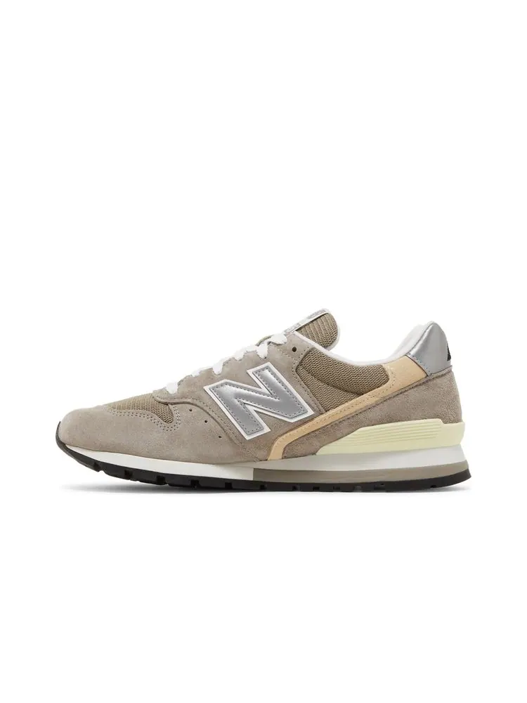 Кроссовки New Balance 996 Made in USA 'Grey Silver' — изображение 3 из 8, серый серебристый