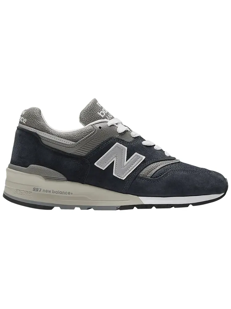 Кроссовки New Balance 997 Made in USA 'Navy' — изображение 1 из 1, синий