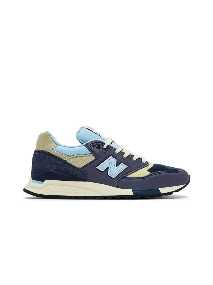 Кроссовки New Balance Teddy Santis x 998 Made in USA Navy Chrome Blue — изображение 1 из 6, темно-синий синий