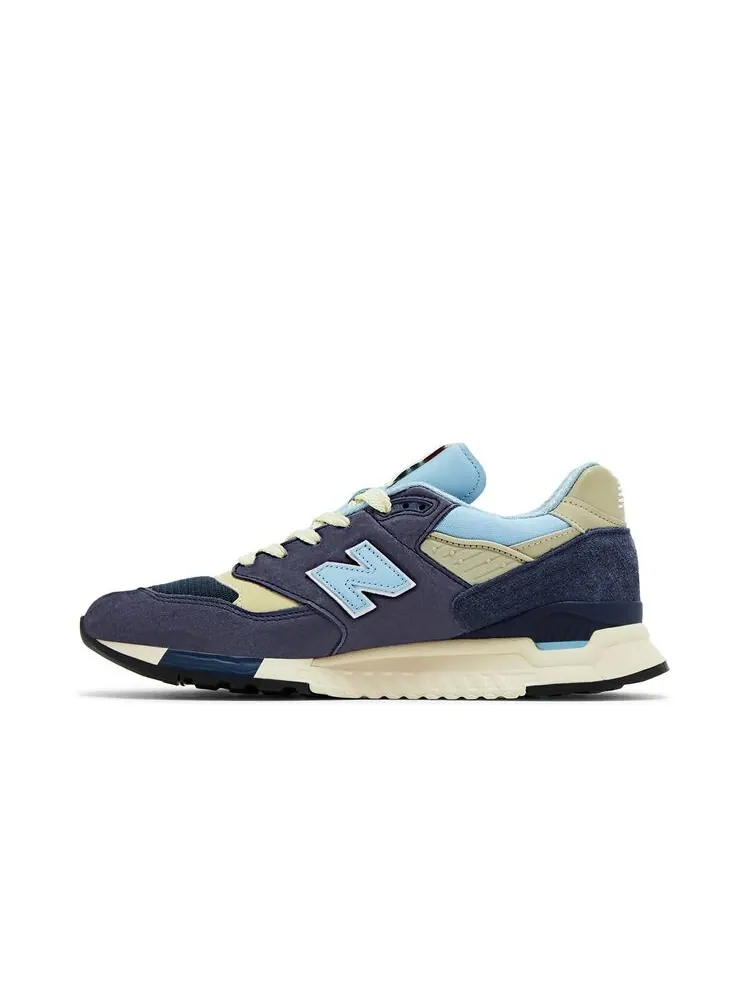 Кроссовки New Balance Teddy Santis x 998 Made in USA Navy Chrome Blue — изображение 3 из 6, темно-синий синий