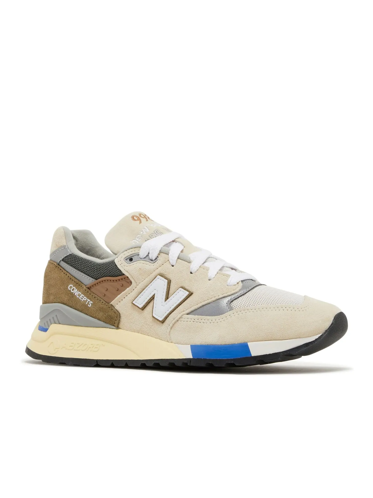 Кроссовки New Balance 998 Concepts 'C-Note' 10th Anniversary — изображение 2 из 5, бежевый