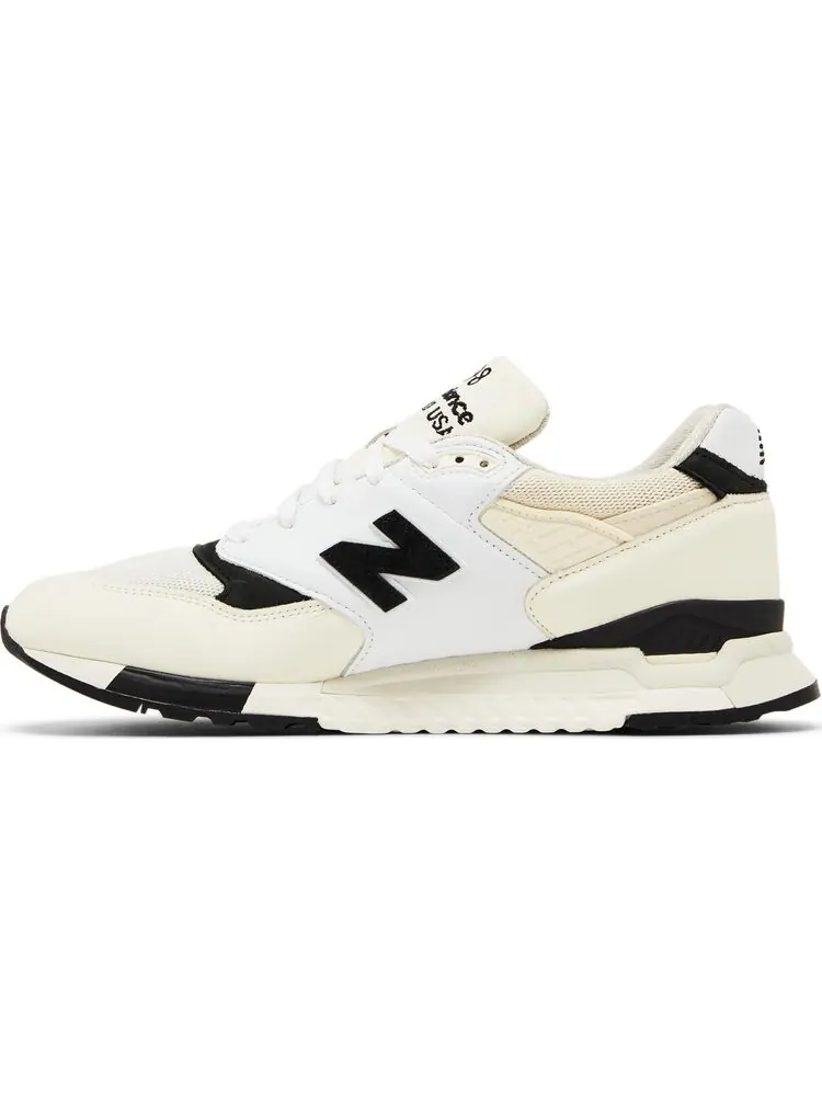 Кроссовки New Balance 998 'White Black' — изображение 3 из 4, белый