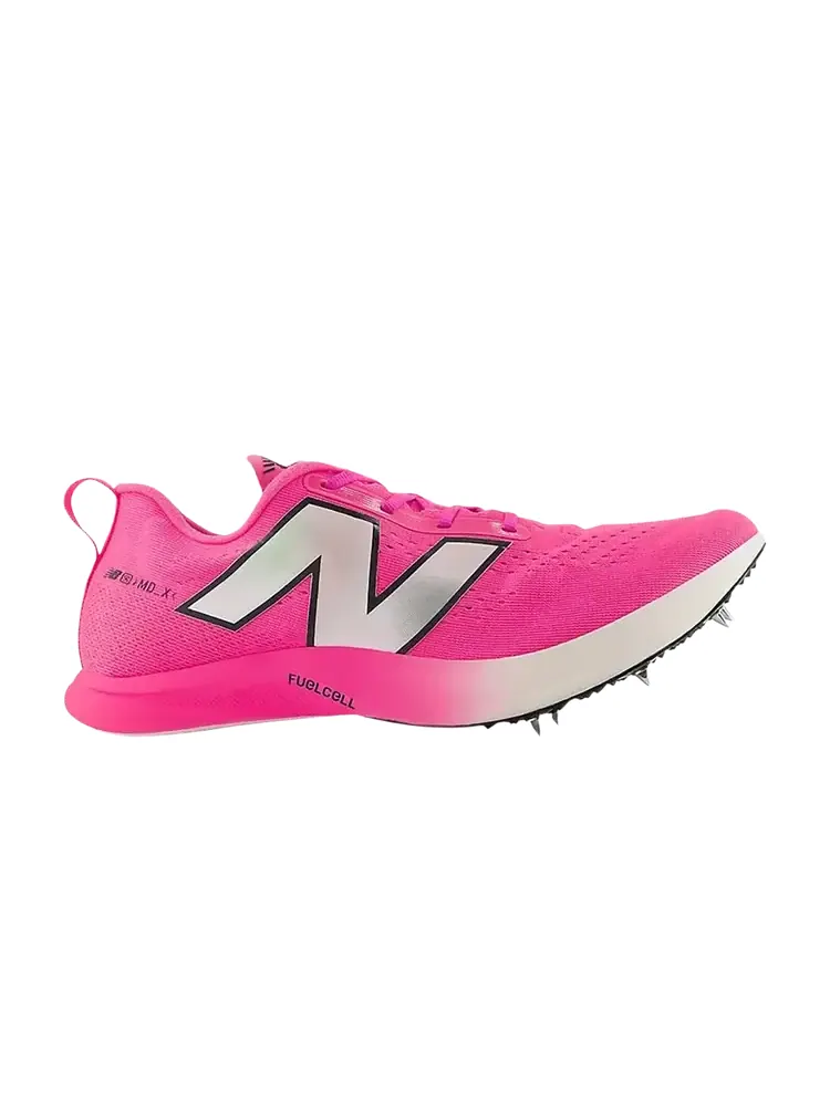 Кроссовки Gabby Thomas x New Balance Fuelcell Supercomp MD-X V3 'Pink Heat' — изображение 1 из 1, розовый